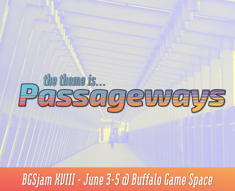 "Passageways" announcement image used on the BGS Twitter account