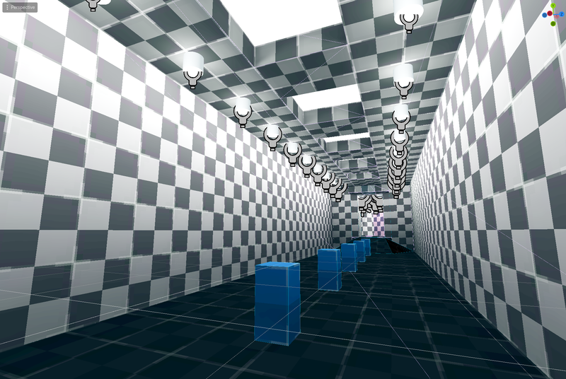 The same as above, but in Godot after a lightmap bake