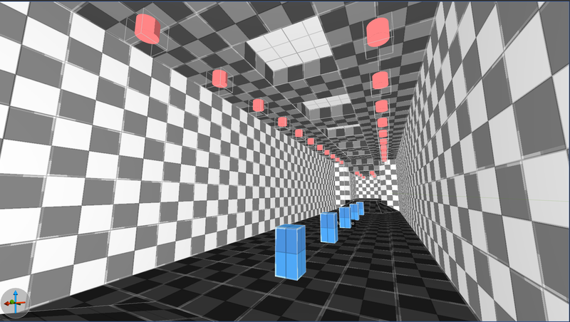 A Trenchbroom screenshot of the "solved puzzle" gallery